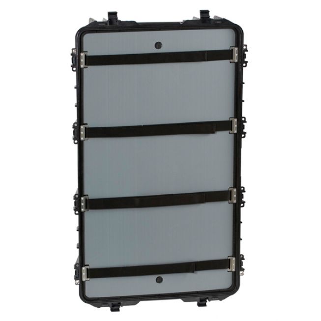 Pallet with elastic bands
